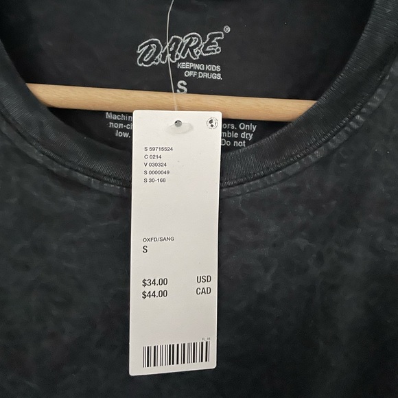 D.A.R.E Vintage Wash Tee - Picture 4 of 4